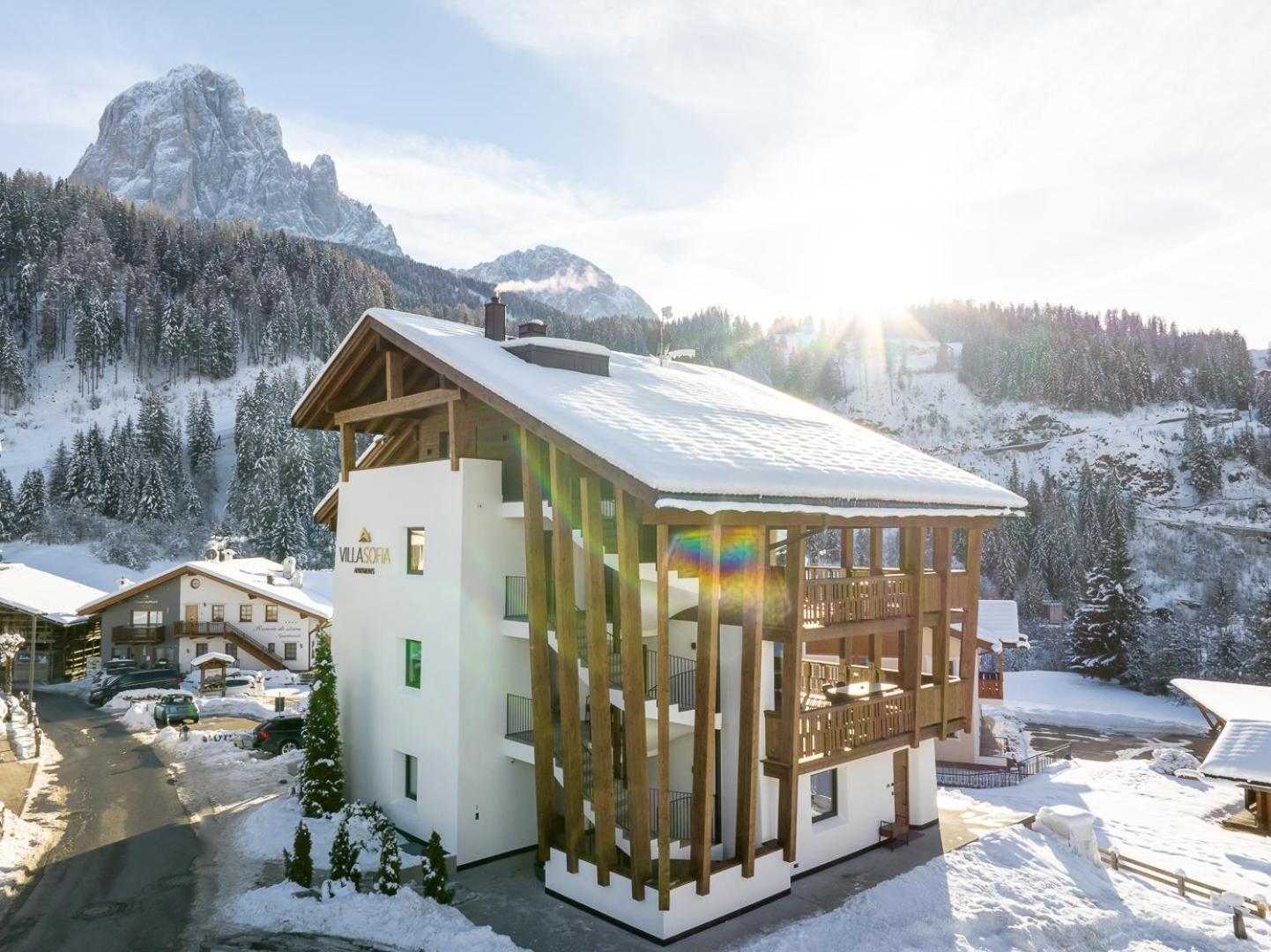 Apartments Villa Sofia Santa Cristina Val Gardena Εξωτερικό φωτογραφία